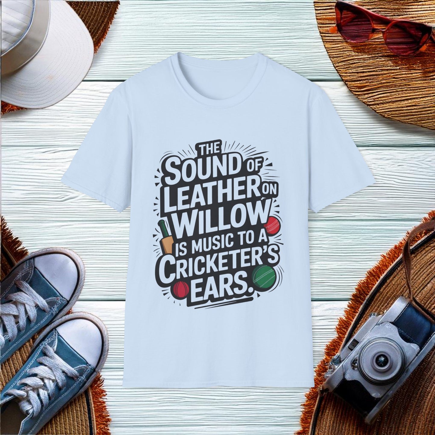 Cricket Slab-Serif T-Shirt - Location: United States