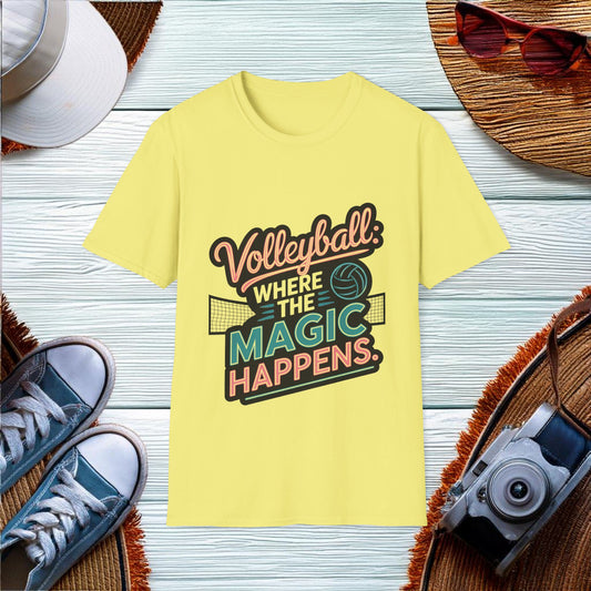 Volleyball Magic T-Shirt - Location: United States