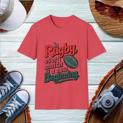 Inspiration for Rugby Enthusiasts T-Shirt - Location: United States