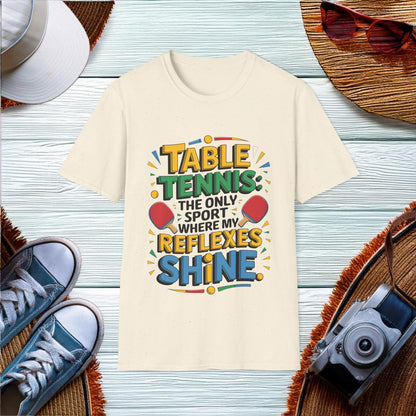 Reflexes Shine in Table Tennis T-Shirt - Location: United States