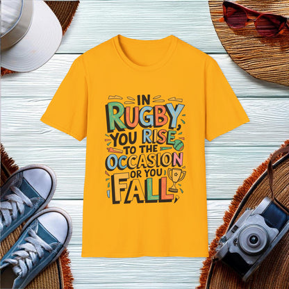 Inspiring Rugby Quote T-Shirt - Location: United States