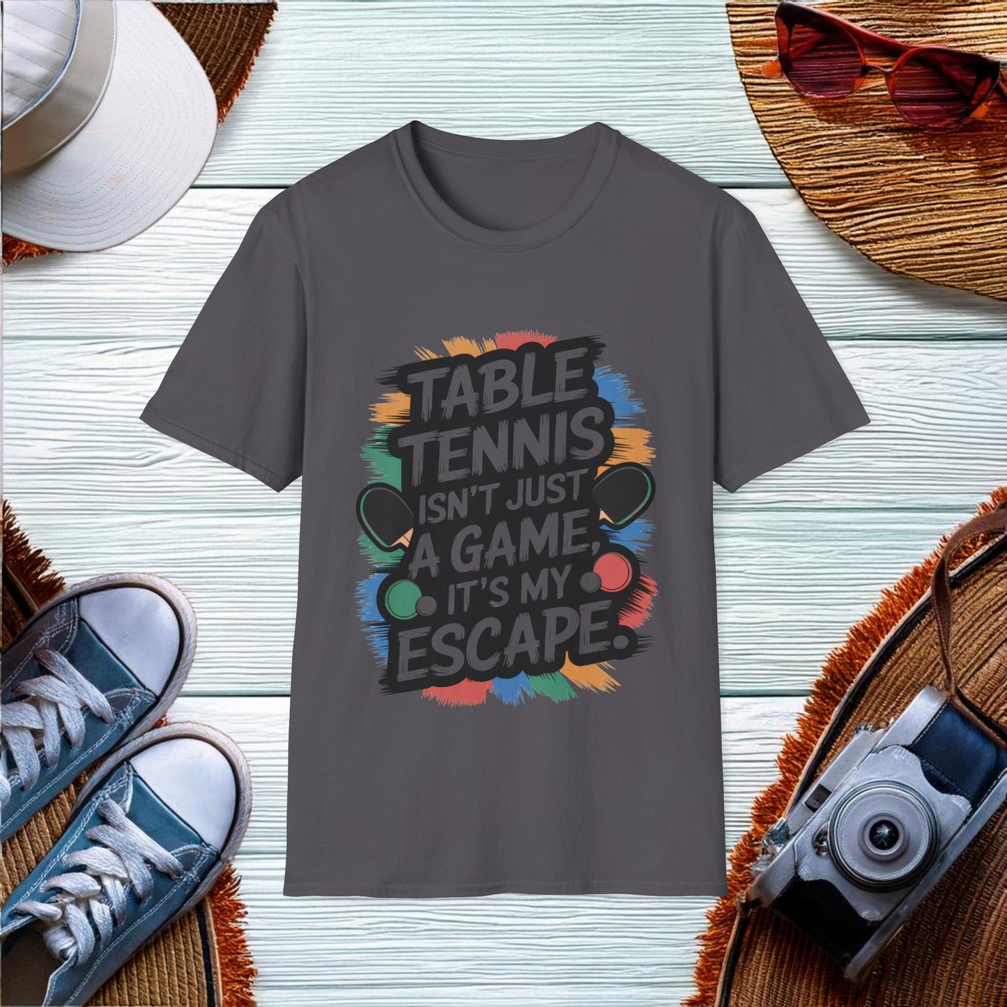 Table Tennis Escape T-Shirt - Location: United States