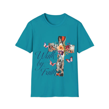 Walk by faith  T-Shirt