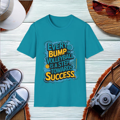 Every bump in volleyball is a step towards success T-Shirt - Location: United States