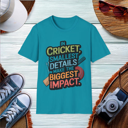 The Impact of Small Details in Cricket T-Shirt - Location: United States