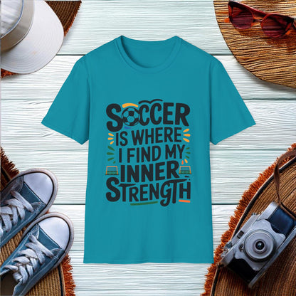 Inner Strength in Soccer T-Shirt - Location: United States