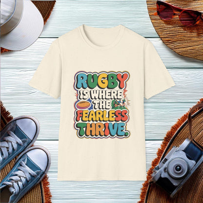 Rugby Fearless Thriving T-Shirt - Location: United States