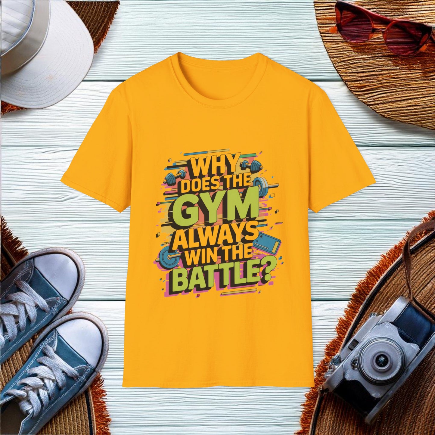 Gym Always Wins T-Shirt - Location: United States