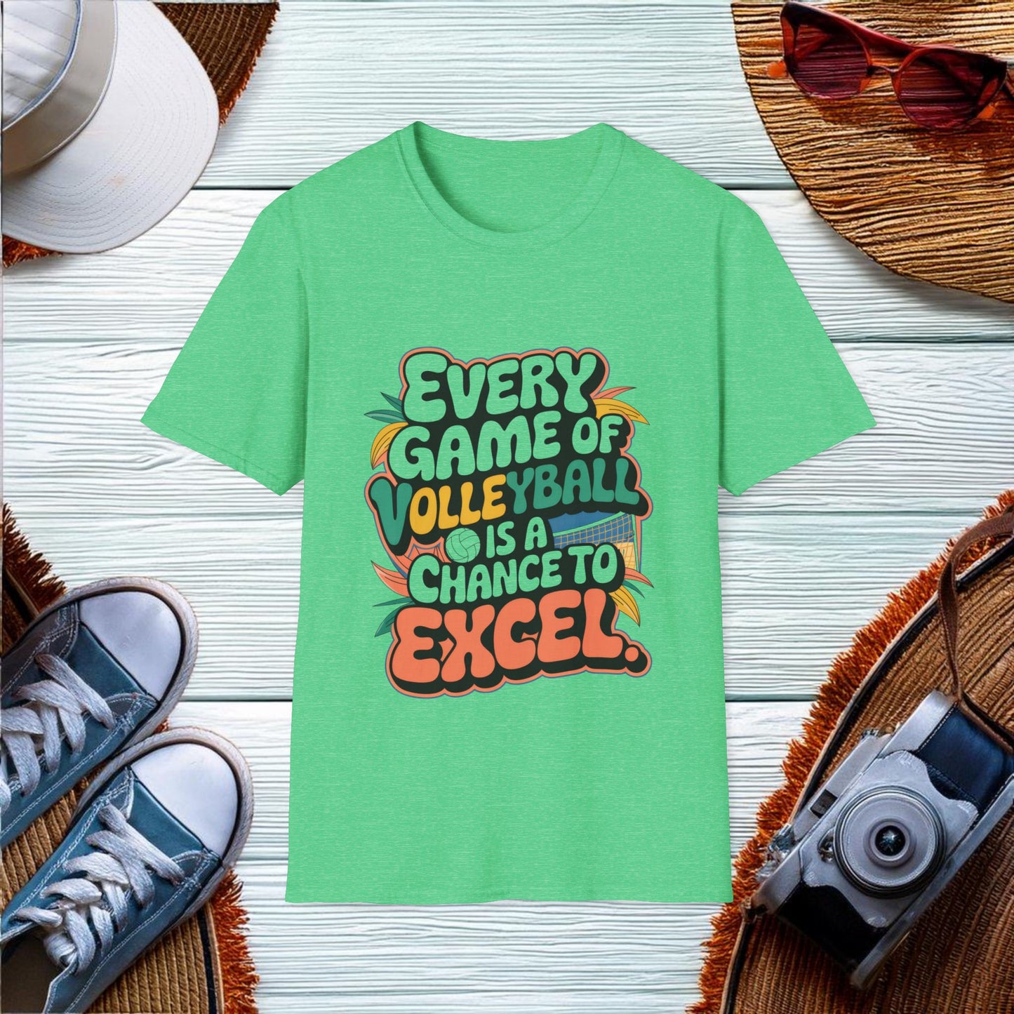 Every game of volleyball is a chance to excel T-Shirt - Location: United States