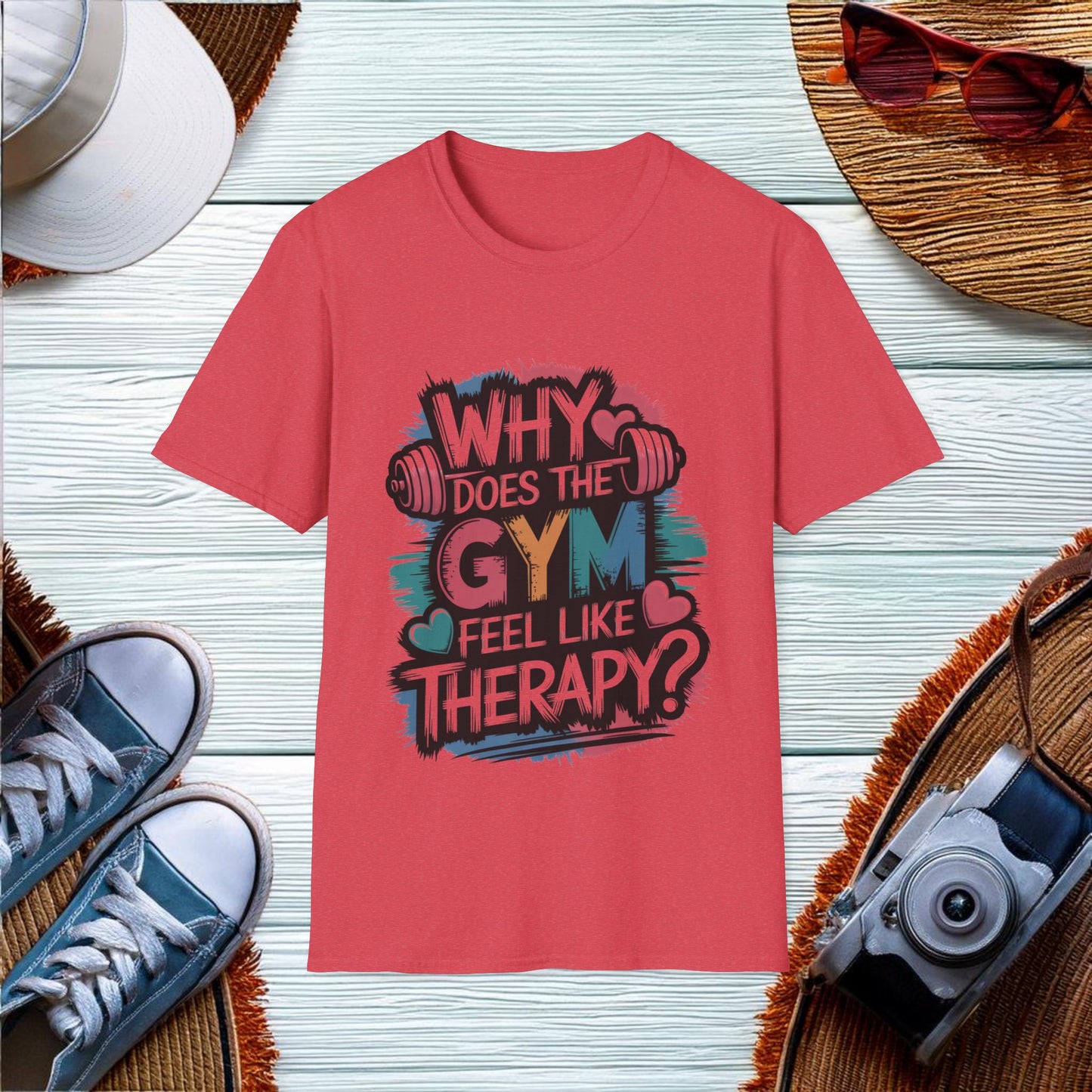 Gym as Therapy T-Shirt - Location: United States