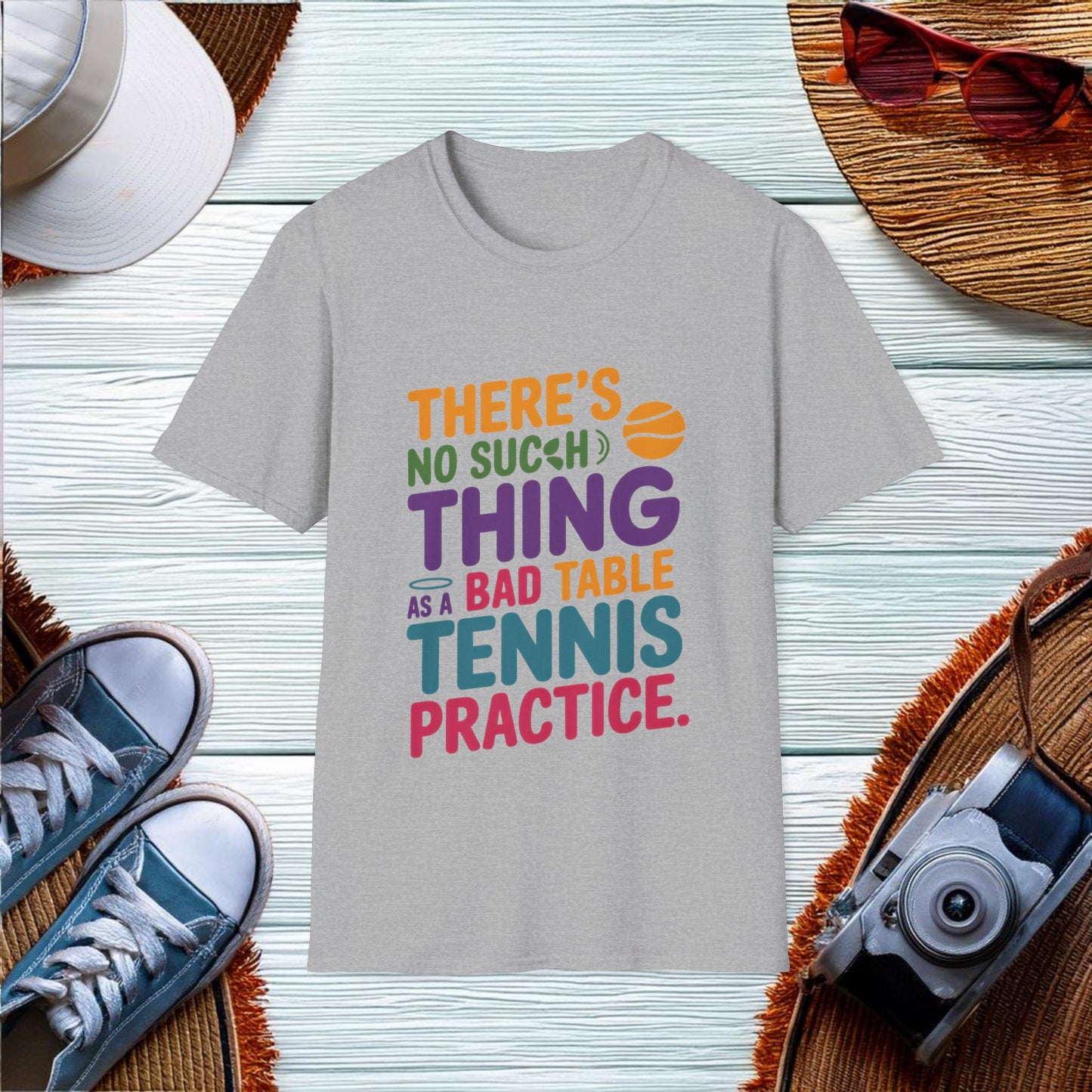 Inspirational Table Tennis Quote T-Shirt - Location: United States