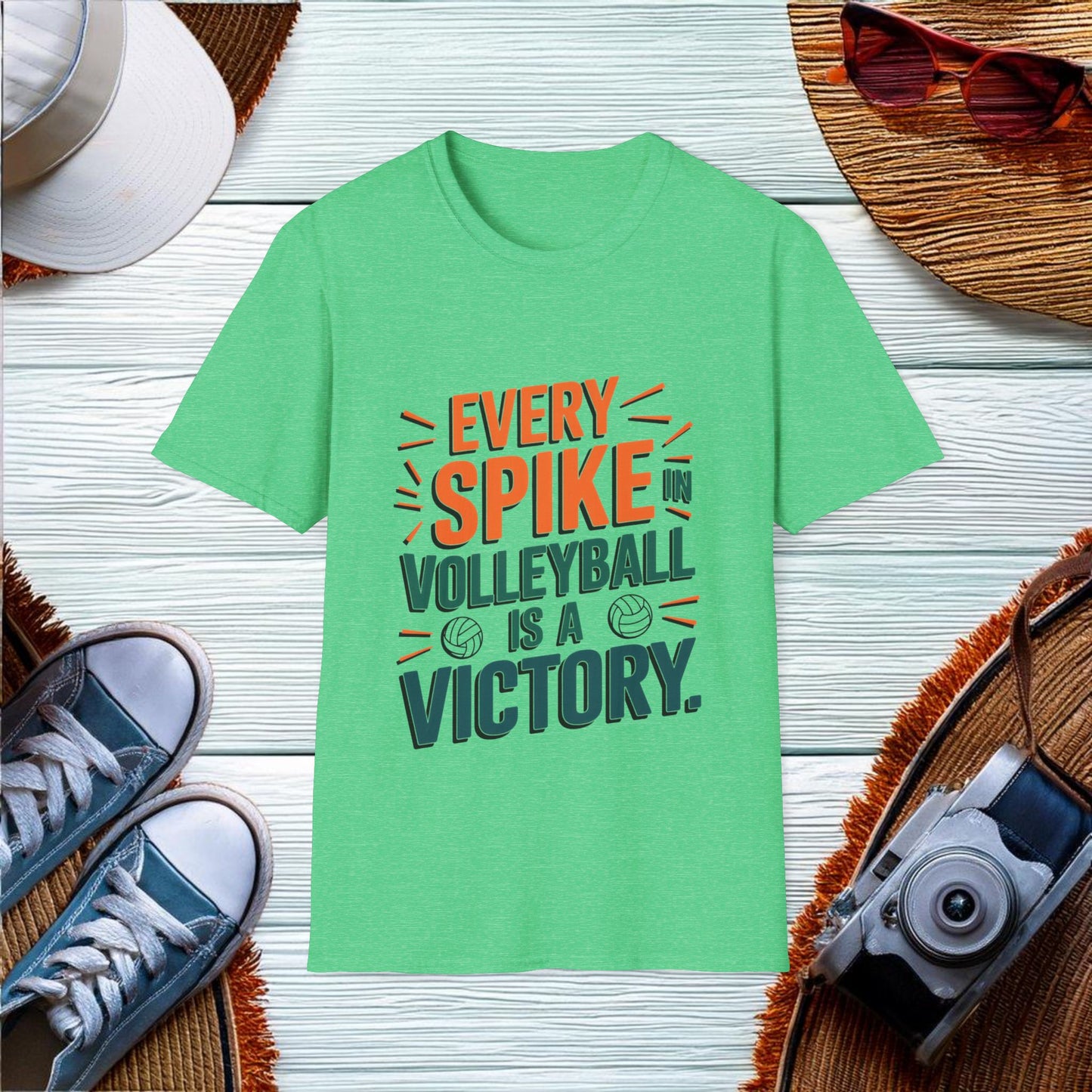 Every Spike in Volleyball is a Victory T-Shirt - Location: United States