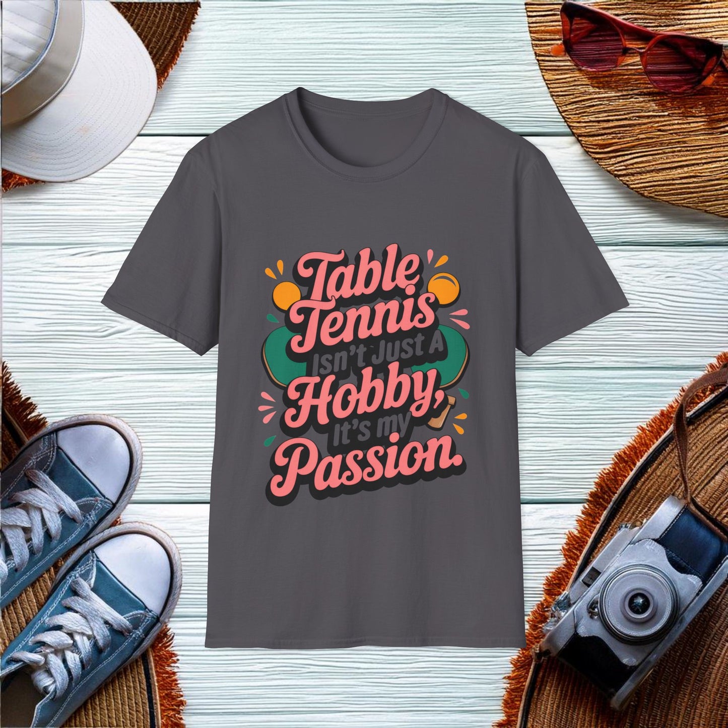 Passion for Table Tennis T-Shirt - Location: United States