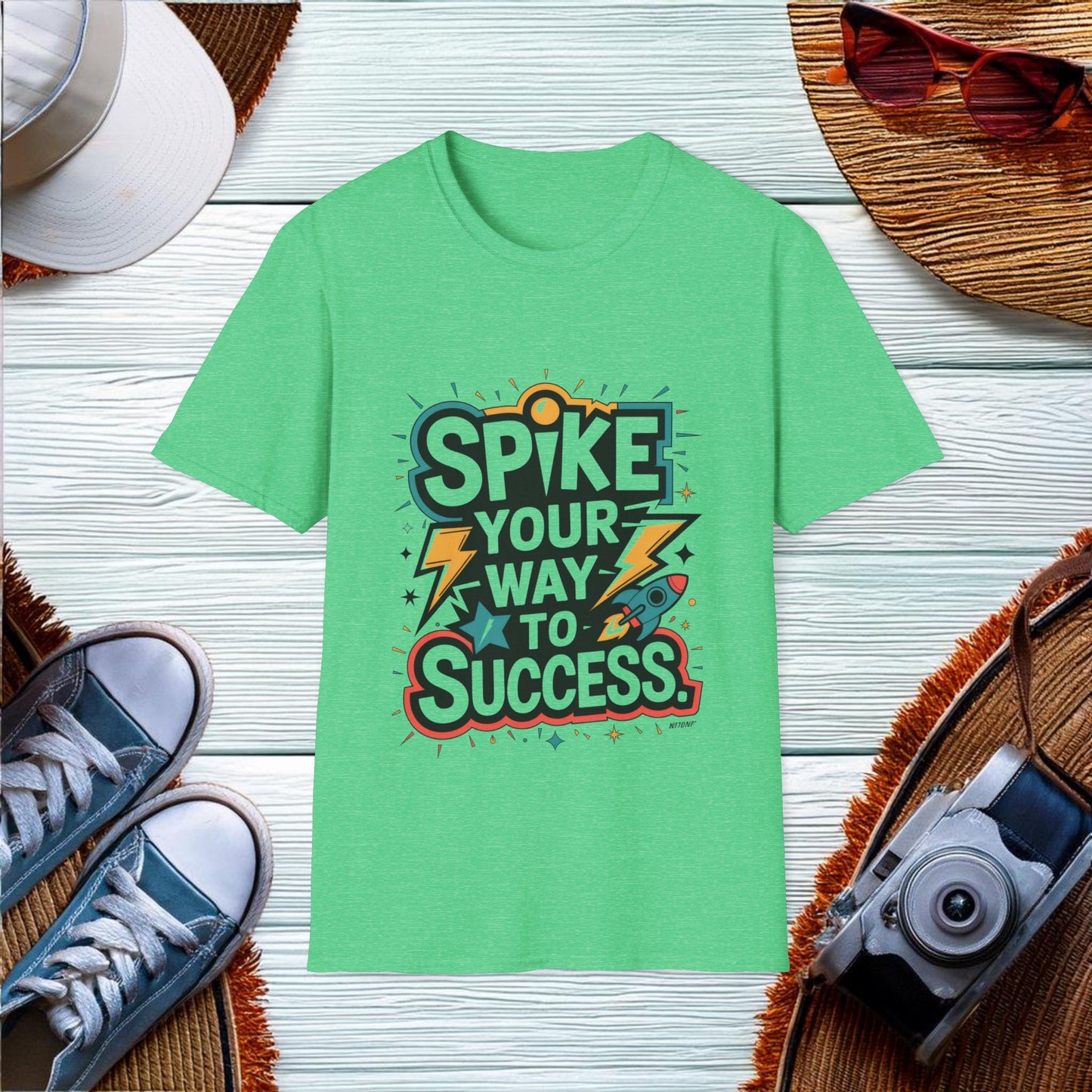 Spike your way to success T-Shirt - Location: United States