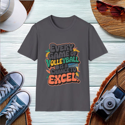 Every game of volleyball is a chance to excel T-Shirt - Location: United States