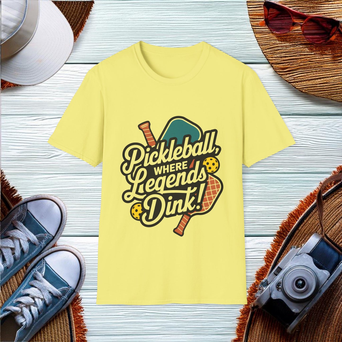 Pickleball Legends T-Shirt - Location: United States