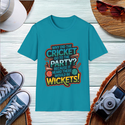 A Comical Cricket Quote T-Shirt - Location: United States