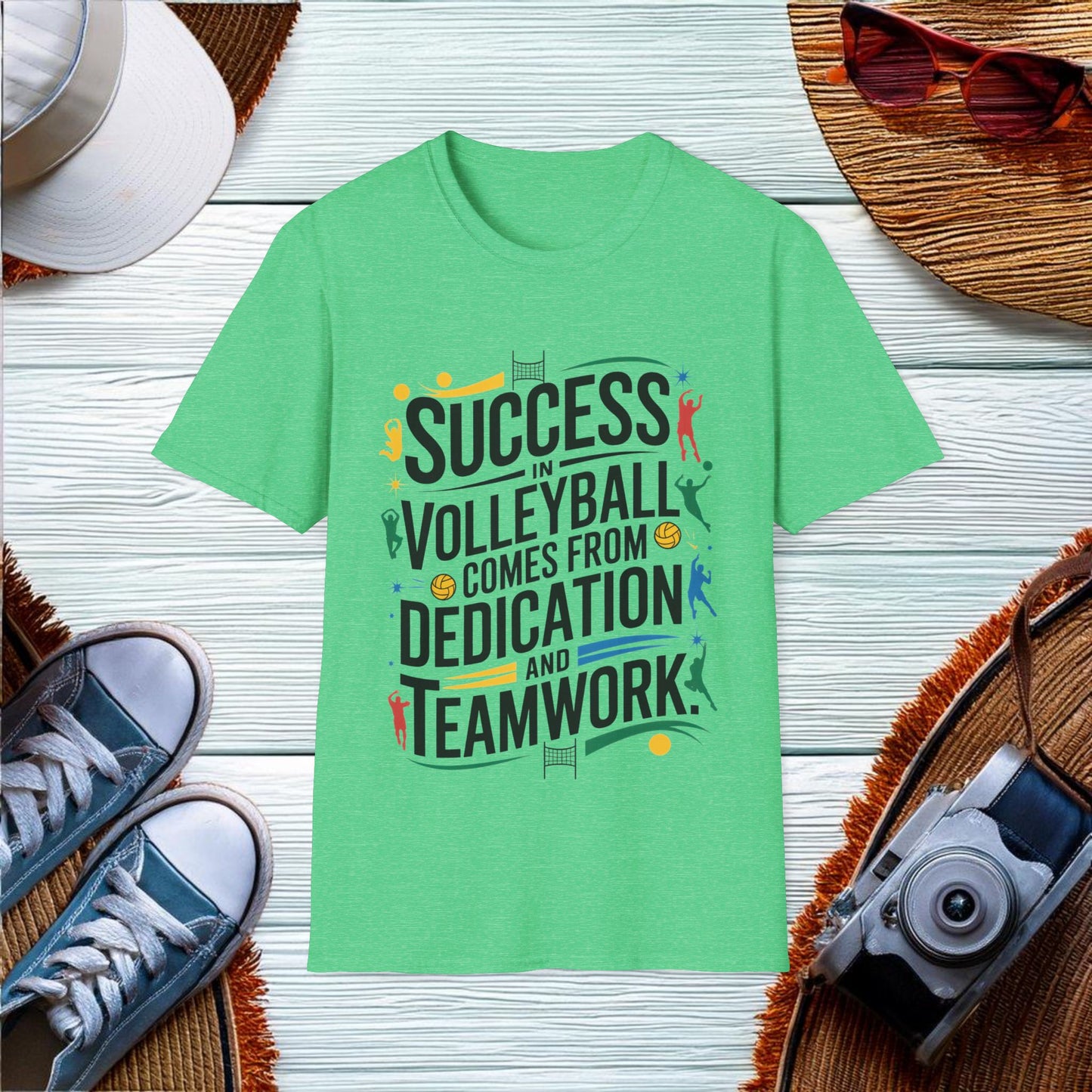 The Essence of Success in Volleyball T-Shirt - Location: United States