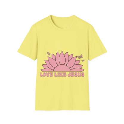 Love Like Jesus Sun butterflies T-Shirt