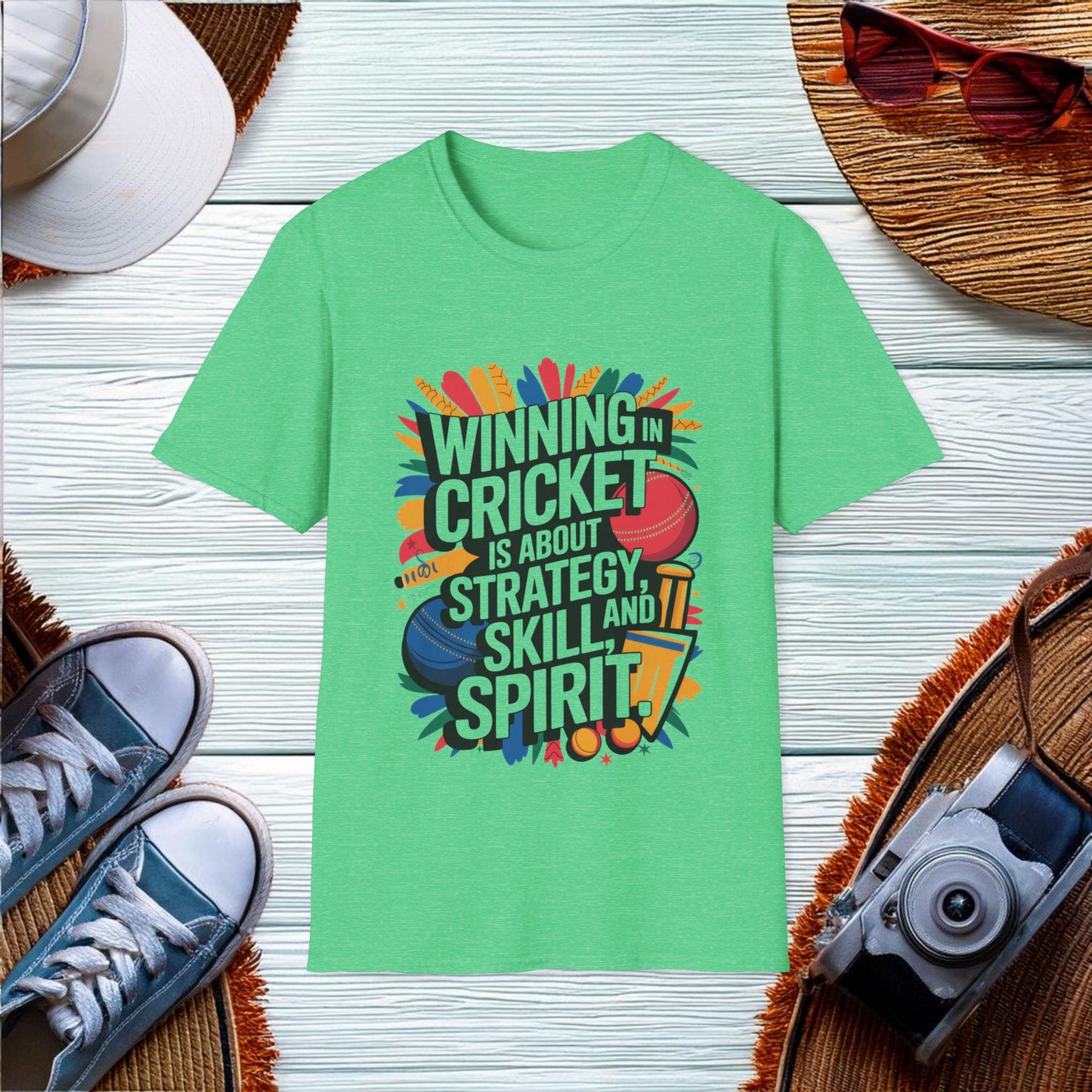 Winning in Cricket T-Shirt - Location: United States