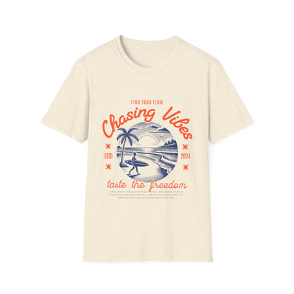 Chasing Vibes Surfing T-Shirt