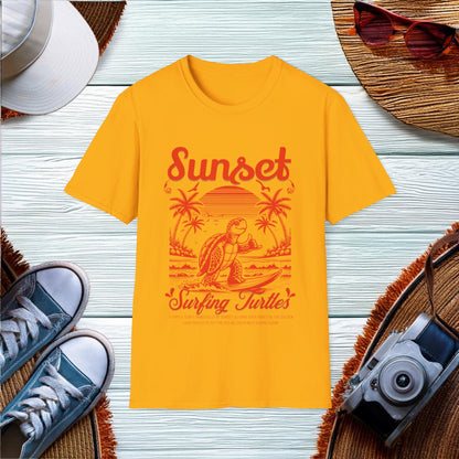 SunsetSurfing Turtles T-Shirt