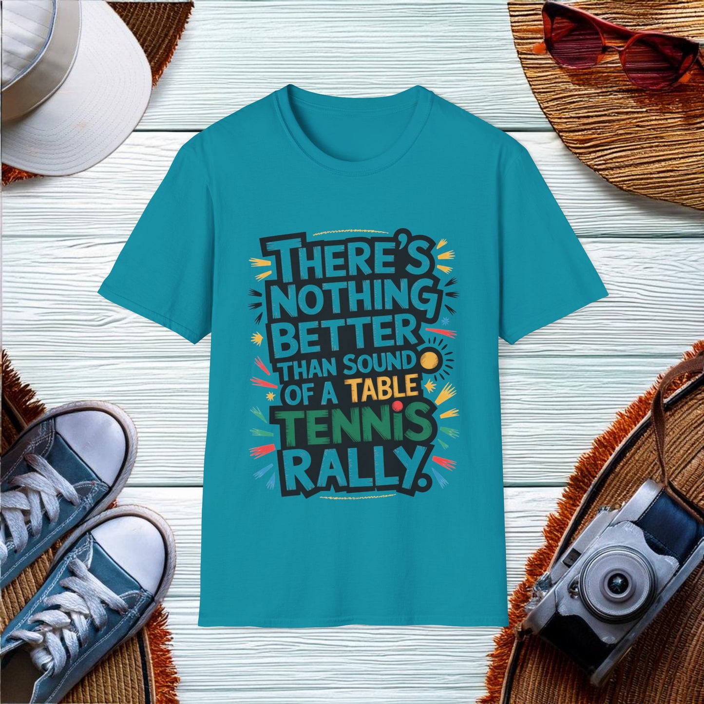 The Sound of a Table Tennis Rally T-Shirt - Location: United States