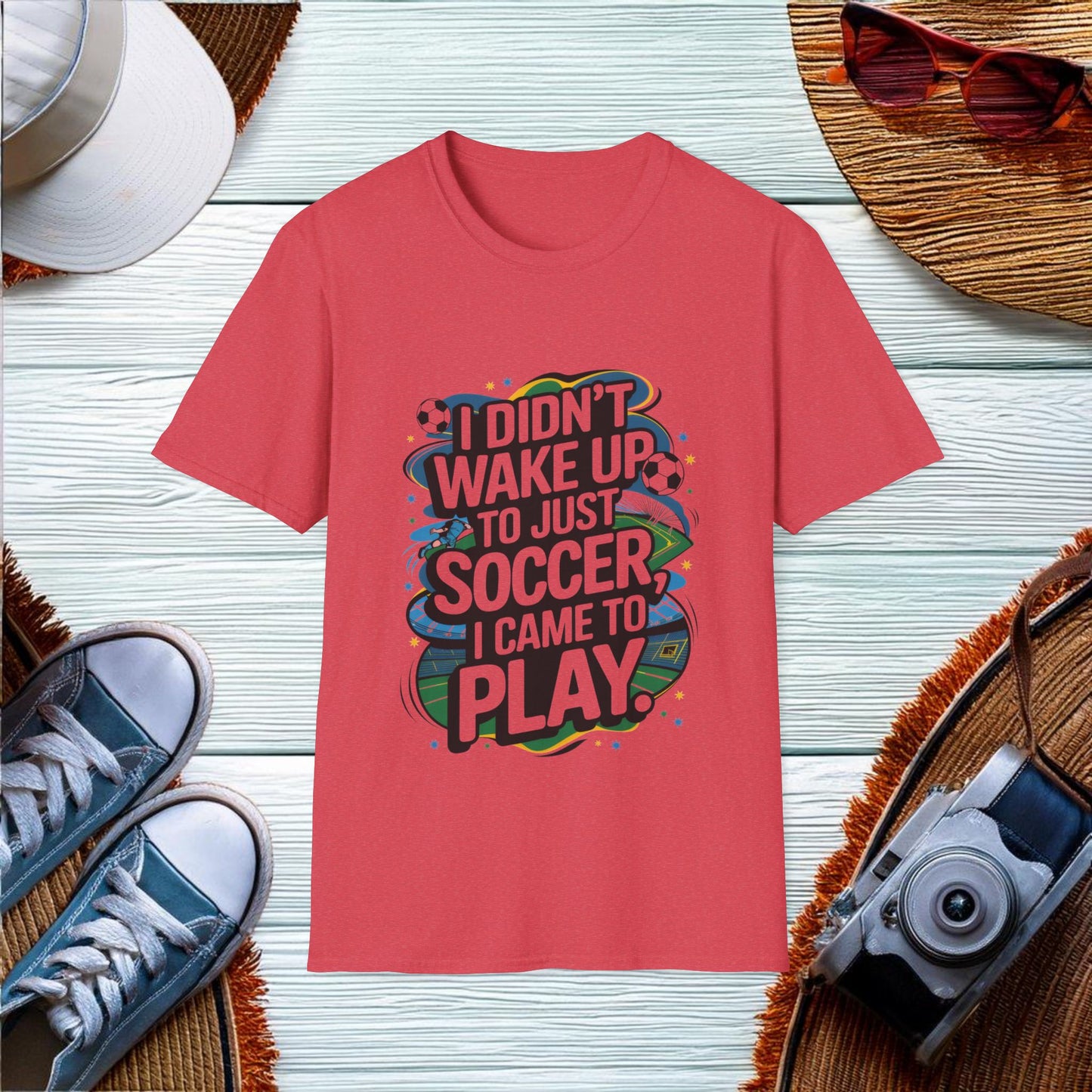 Motivational Soccer Quote T-Shirt - Location: United States