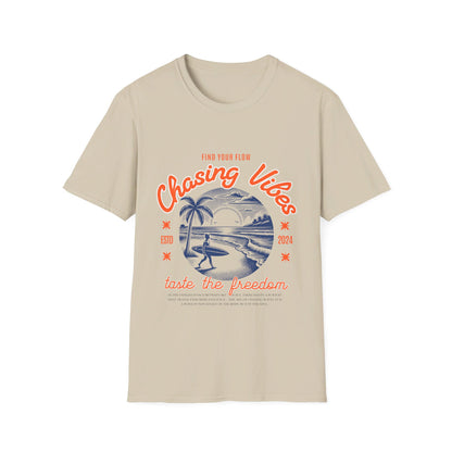 Chasing Vibes Surfing T-Shirt