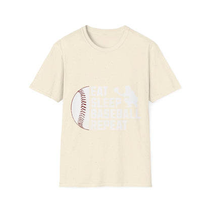 Eat Sleep Baseball Repeat T-Shirt