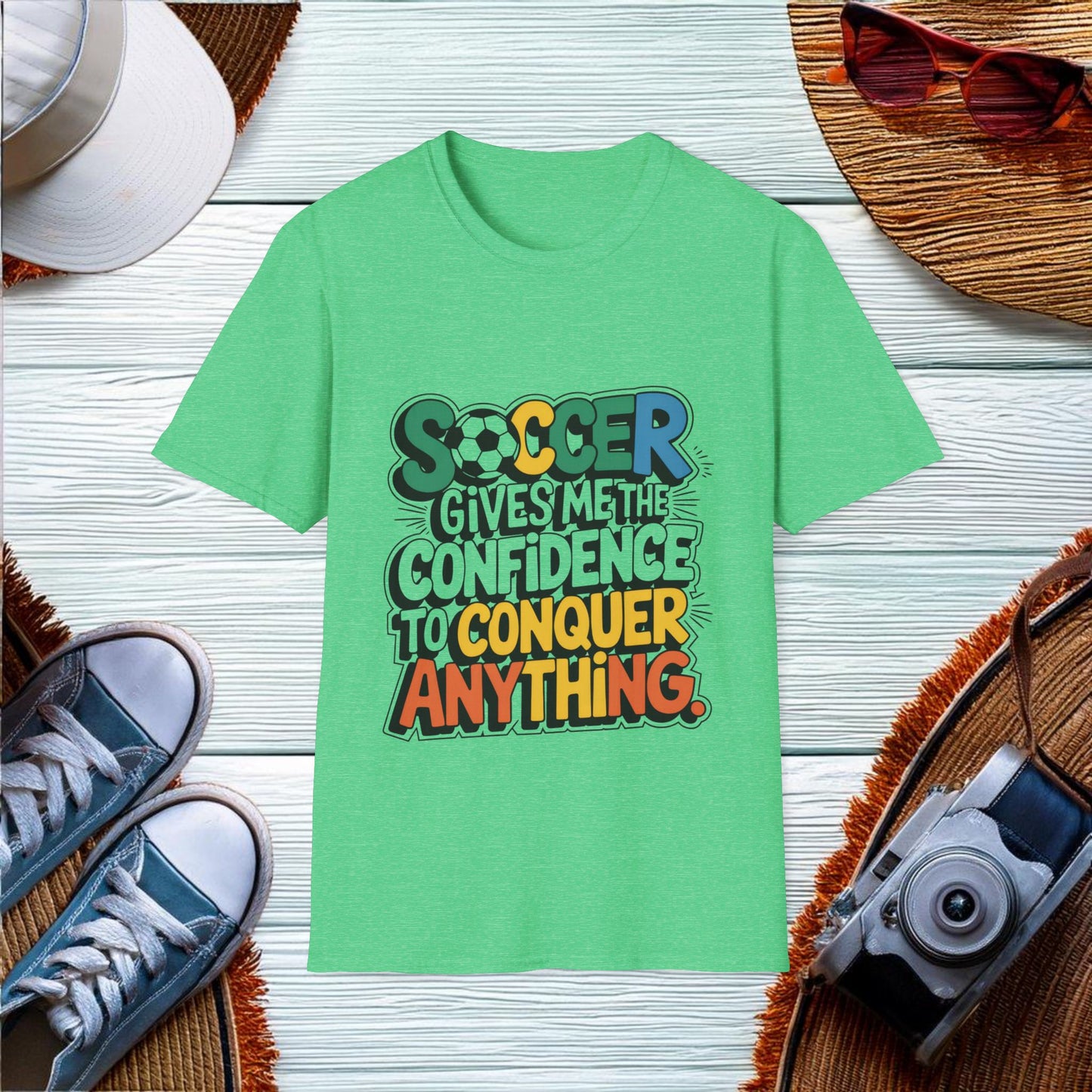 Confidence from Soccer T-Shirt - Location: United States