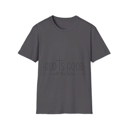 God is good all the time with cross   T-Shirt