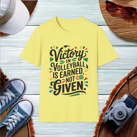 Victory in Volleyball T-Shirt - Location: United States