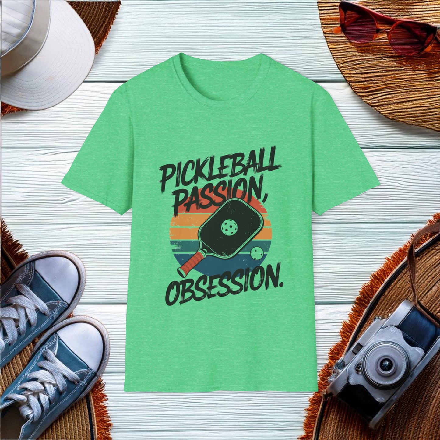 Pickleball Passion Design T-Shirt - Location: United States