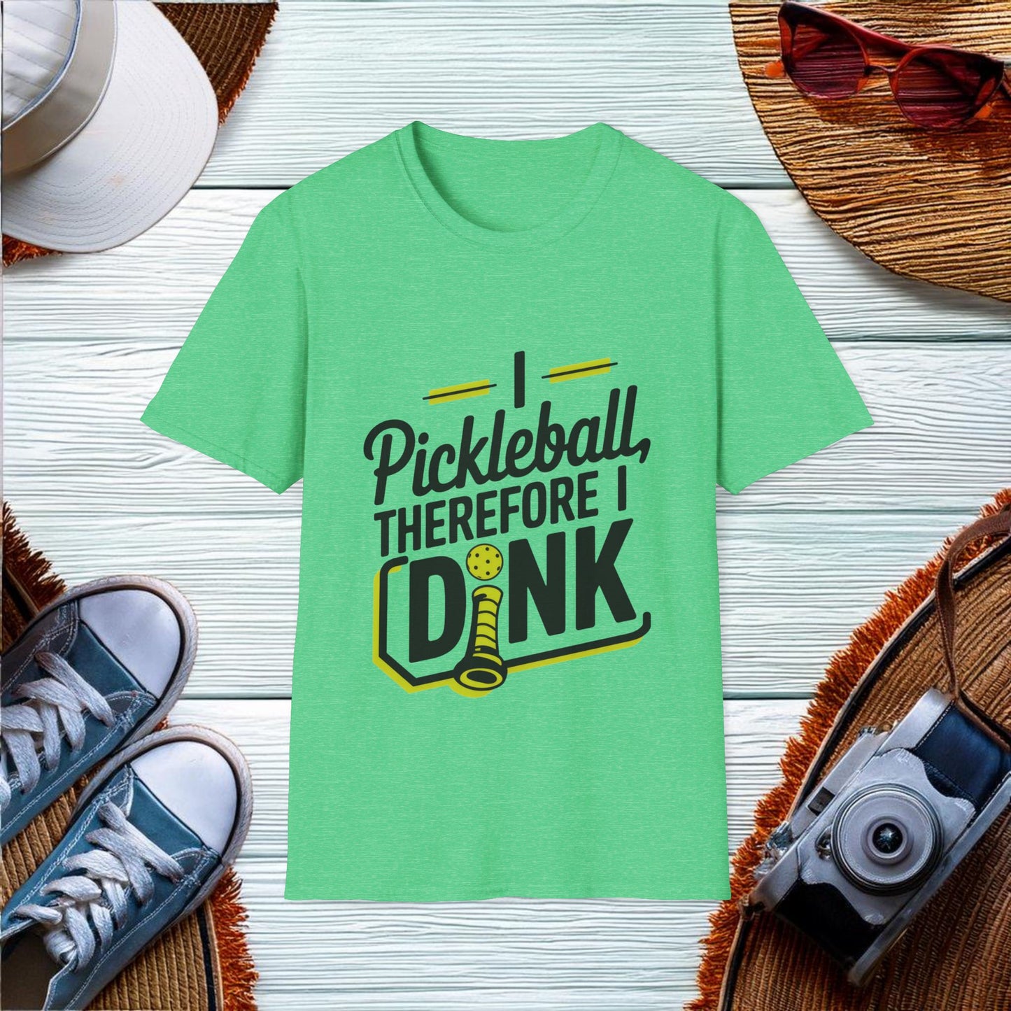 I Pickleball Therefore I Dink T-Shirt - Location: United States