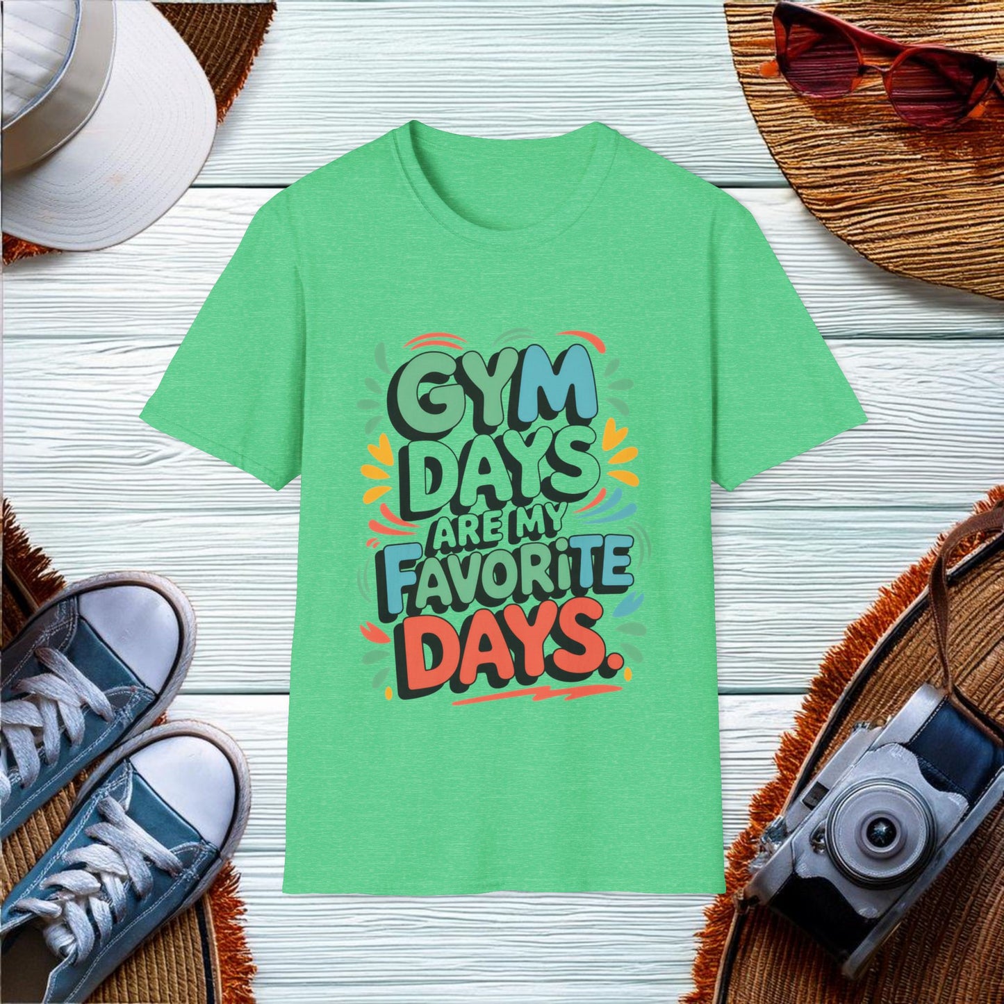 Favorite Gym Days T-Shirt - Location: United States