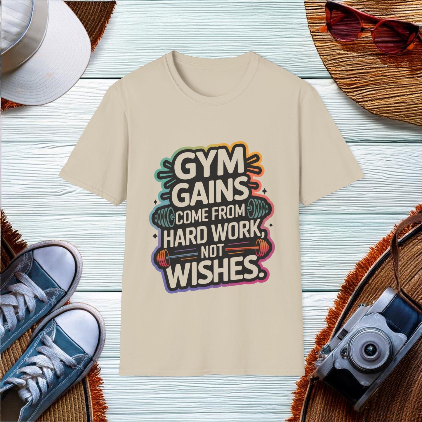 Gym Gains T-Shirt - Location: United States