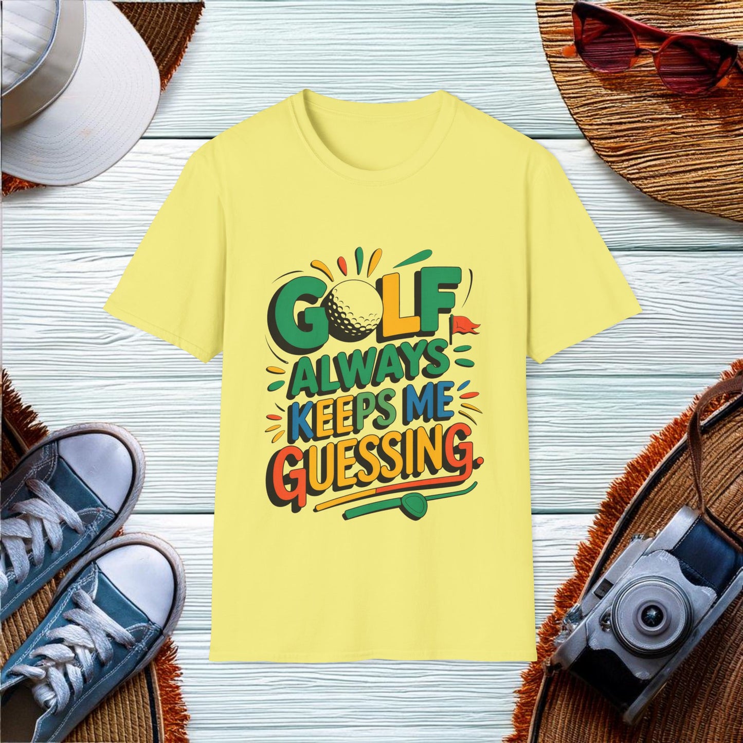 Golf always keeps me guessing T-Shirt - Location: United States