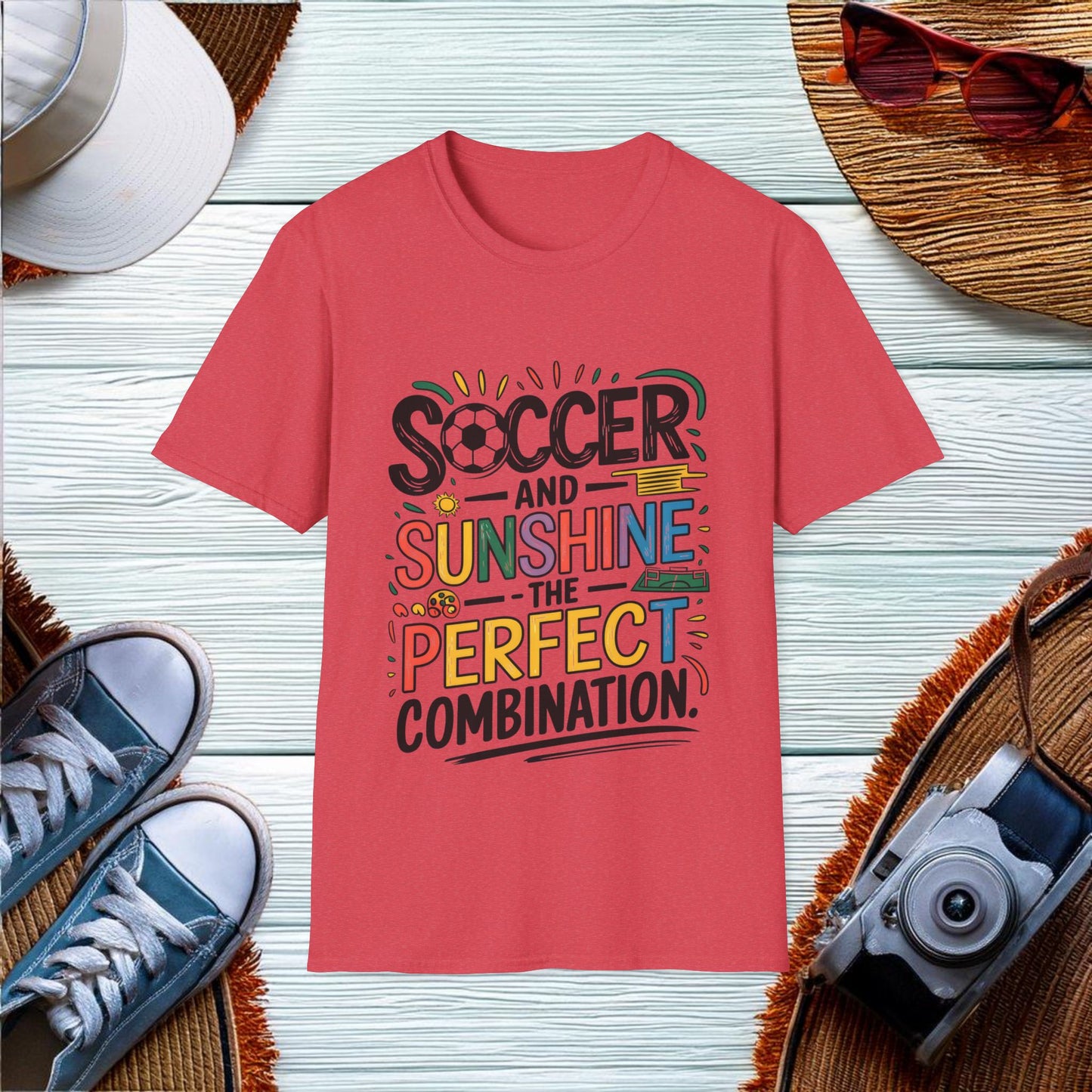 Soccer and Sunshine T-Shirt - Location: United States