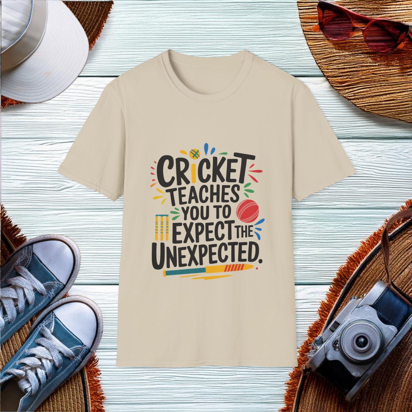 Cricket's Unpredictable Lessons T-Shirt - Location: United States