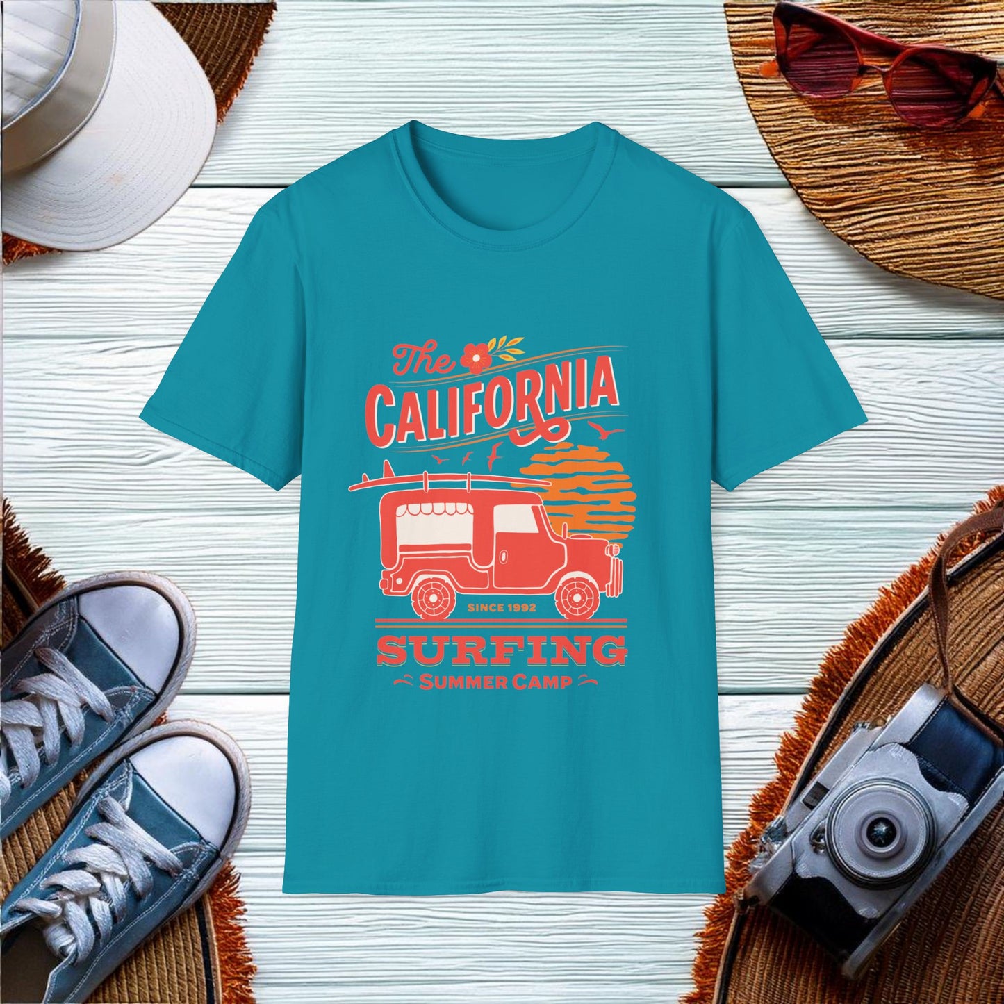 The Surfing Summer Camp  T-Shirt