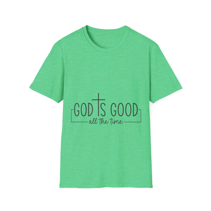 God is good all the time with cross   T-Shirt