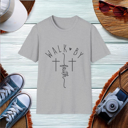 Walk by faith  T-Shirt