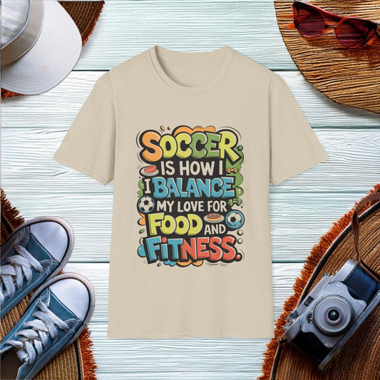 Soccer and Balance T-Shirt - Location: United States