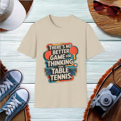 Quick Thinking in Table Tennis T-Shirt - Location: United States