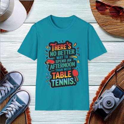 Perfect Afternoon with Table Tennis T-Shirt - Location: United States