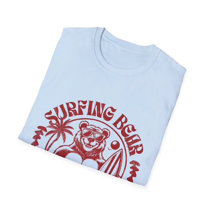 Surfing Bear Enjoy Life T-Shirt