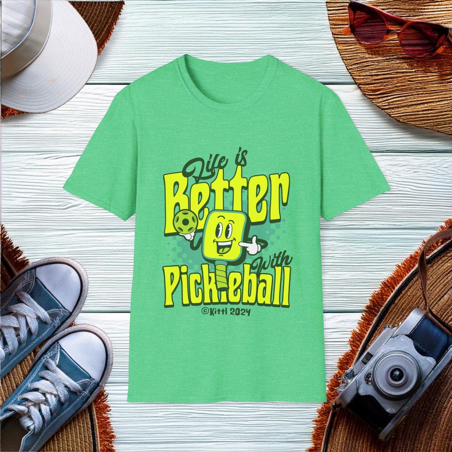 Life With Pickleball T-Shirt