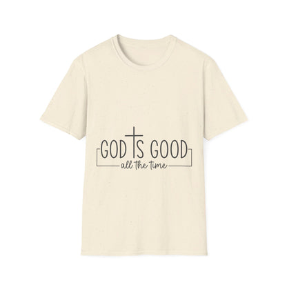 God is good all the time with cross   T-Shirt