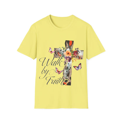 Walk by faith  T-Shirt